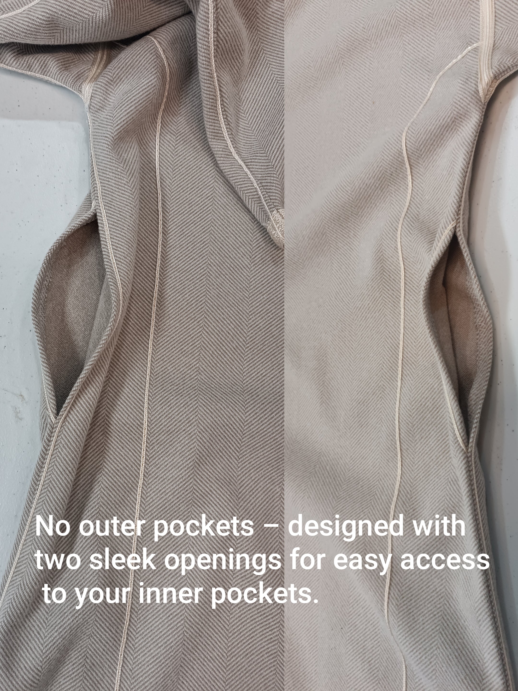 hooded Djellaba for men, winter Moroccan thobe.