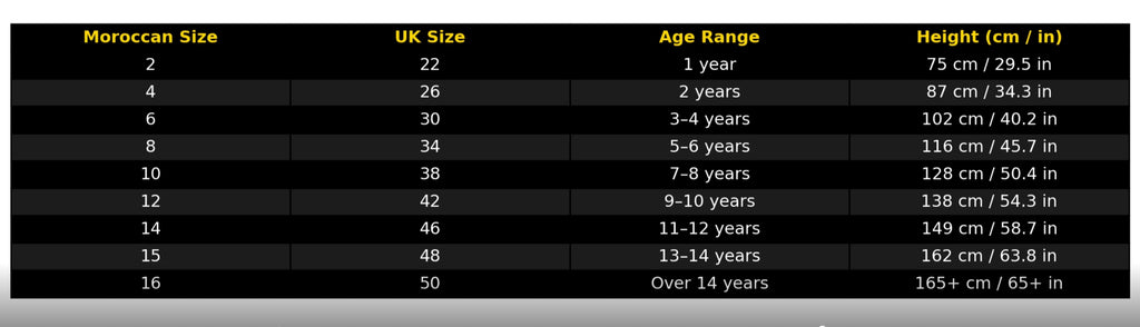 kids luxurious Moroccan thobe with beautiful embroidery