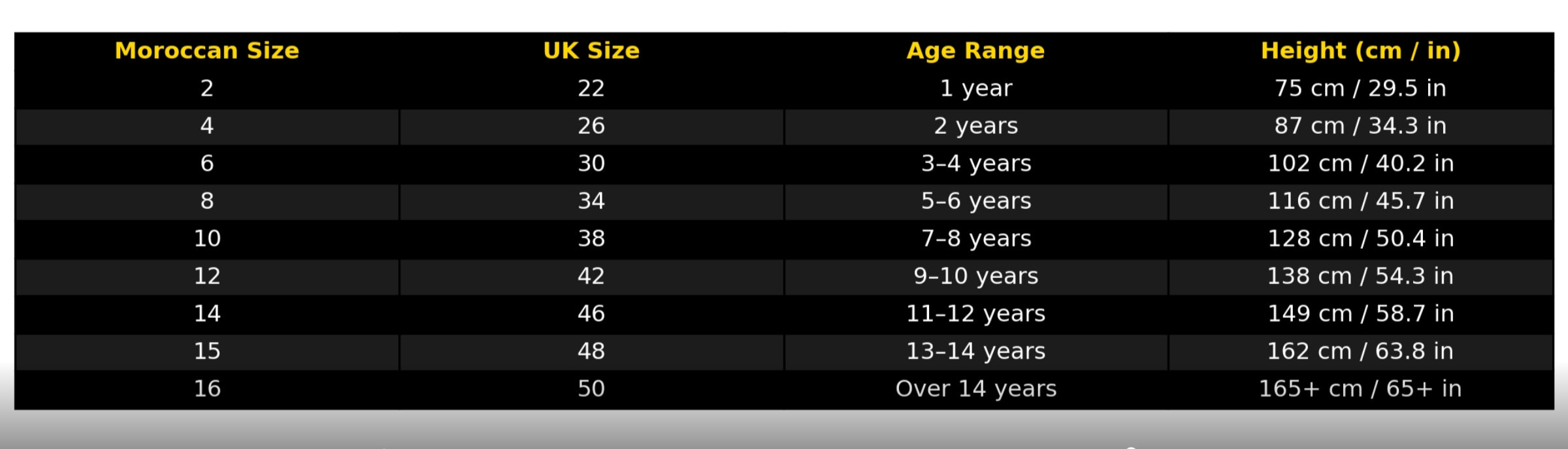 kids luxurious Moroccan thobe with beautiful embroidery