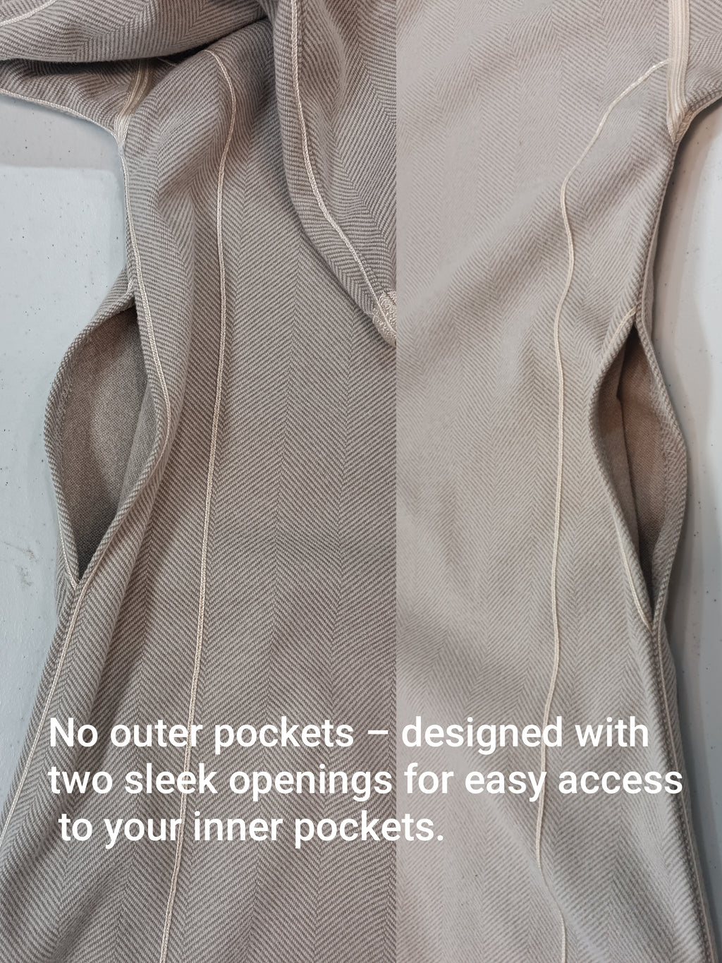 hooded Djellaba for men, winter Moroccan thobe.