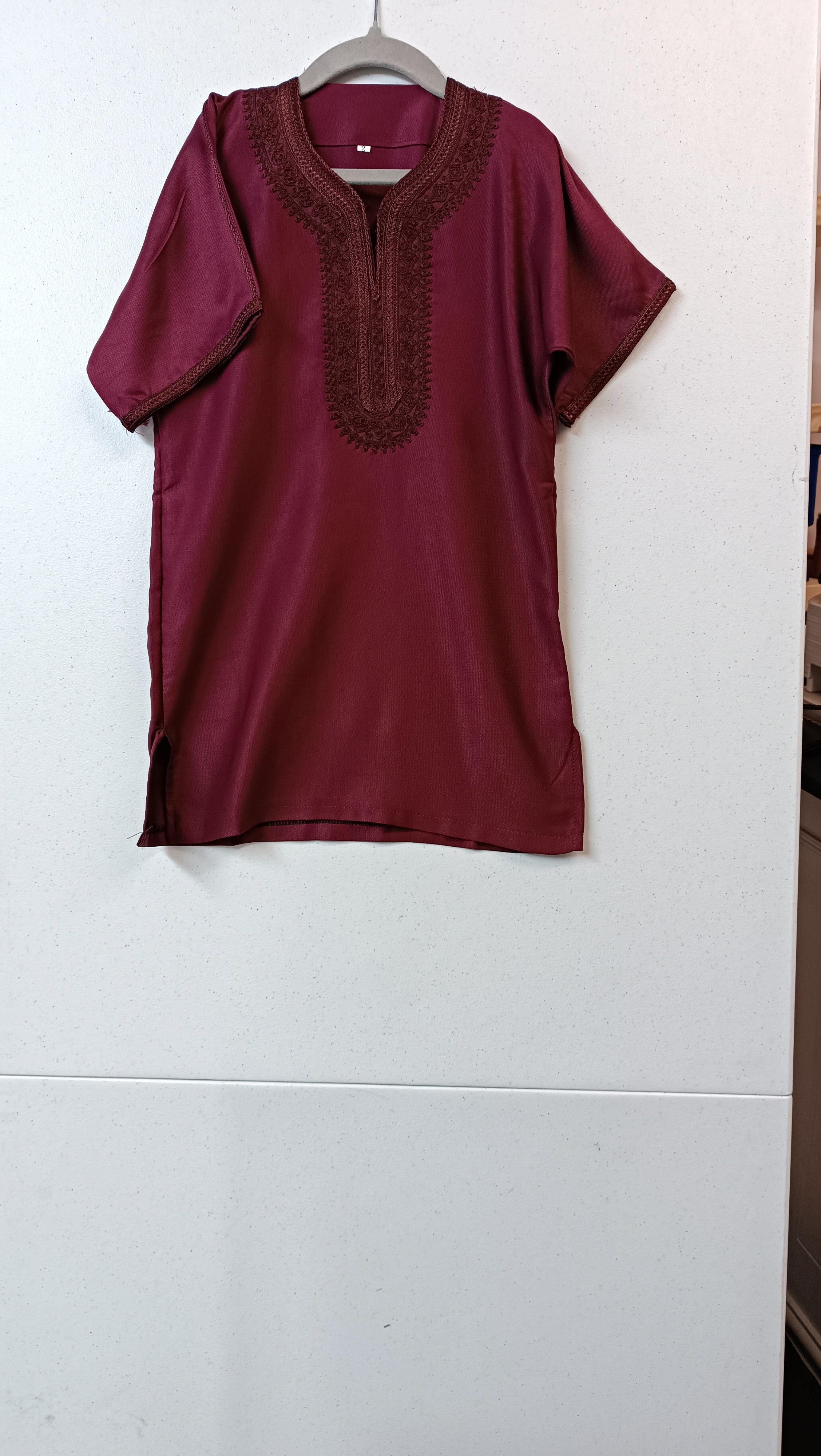 kids luxurious Moroccan thobe with beautiful embroidery